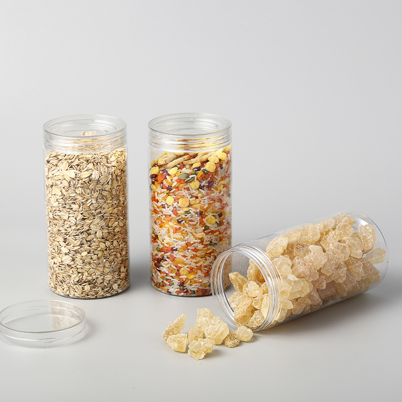 Our Food Plastic Bottle for Nuts Packing and Custom Plastic Jars also includes convenient condiment Tubes