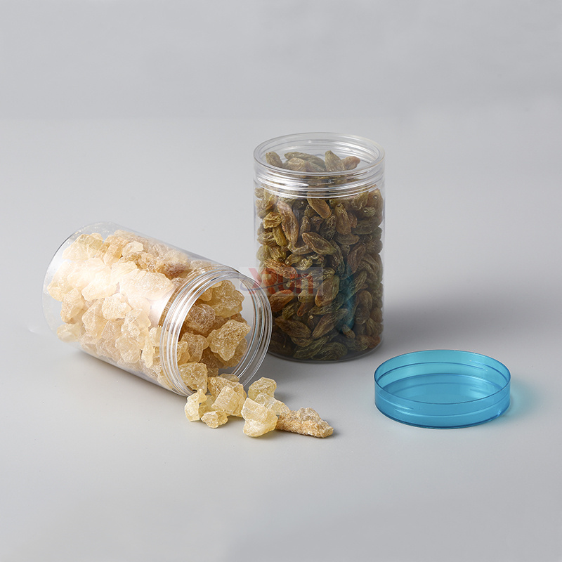 We ensure moisture-proof plastic packaging box options are available with our Custom Food Packaging and Plastic Jar with Lid for Clear Candy Containers