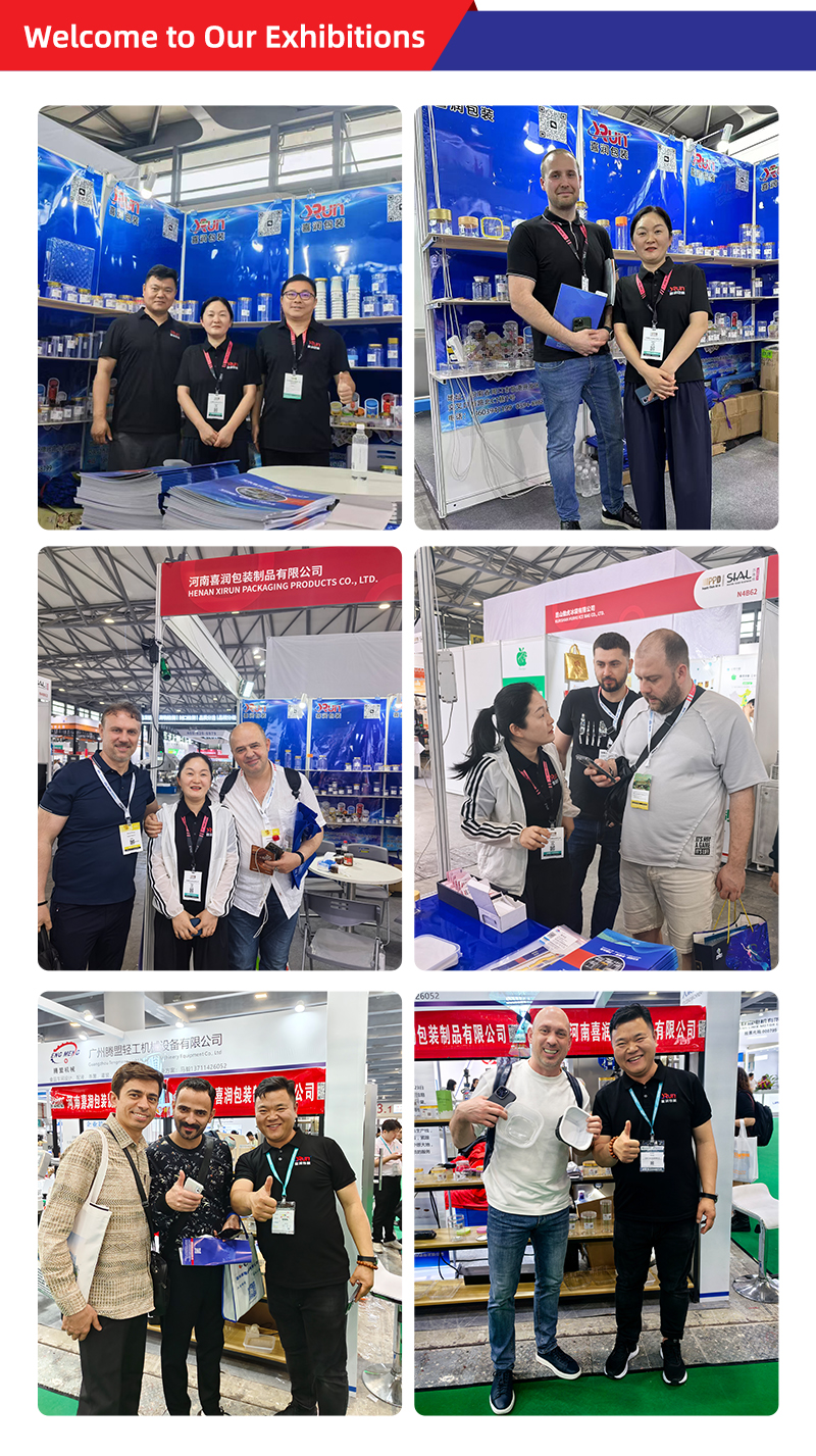Exhibitions for Food Packaging Plastic Jar