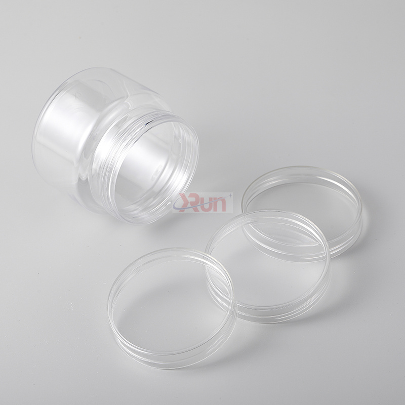 Plastic bento boxes offer a practical PET container choice, distinct from a traditional jelly can.