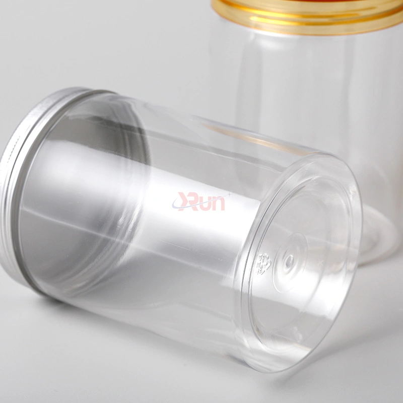 We specialize in container sealing gaskets, ensuring airtight snack packaging and secure food storage containers, perfect for our PET jar with aluminium lid