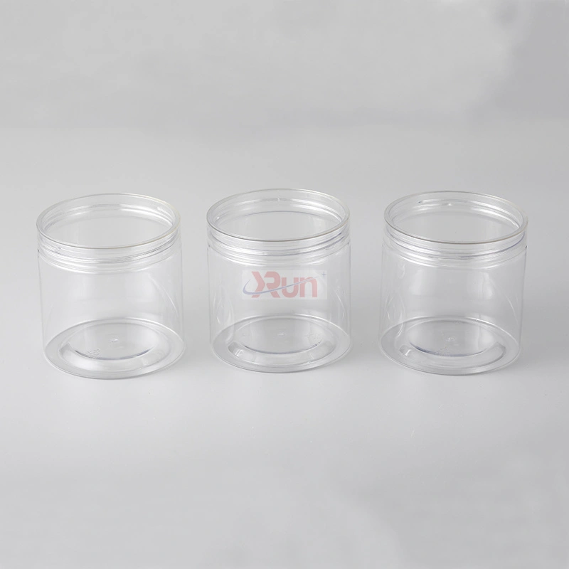 Our factory produces specialized PET plastic packaging with clear tubes with caps, ideal for hard candy jar designs and plastic candy boxes