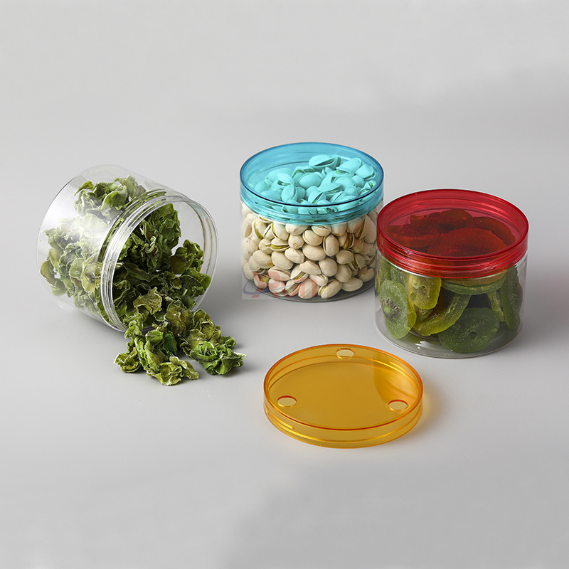 We are a sustainable plastic caps manufacturer, offering eco-friendly options for your custom cosmetic packaging, snack storage containers, and PET plastic cans