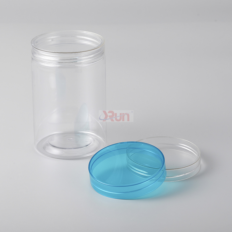 For snacks, our Custom Food Packaging offers a Plastic Jar with Lid along with cookie packaging Tubes for Clear Candy Containers