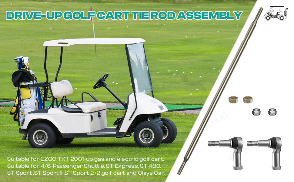 EZGO TXT tie rod assembly,EZGO golf cart tie rod