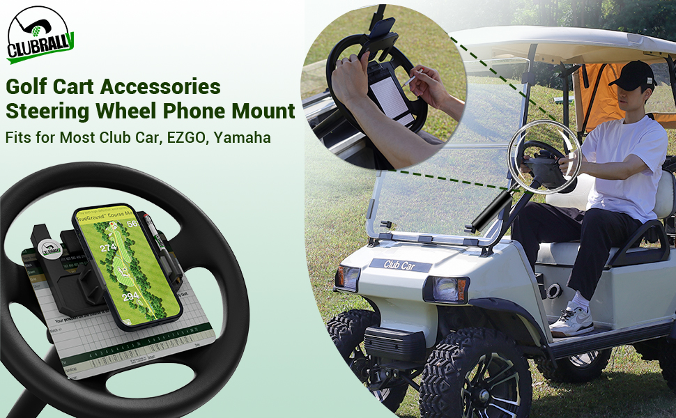 golf cart phone holder