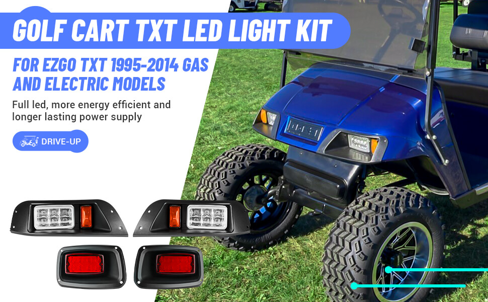 EZGO TXT led light kit,EZGO golf cart led light kits