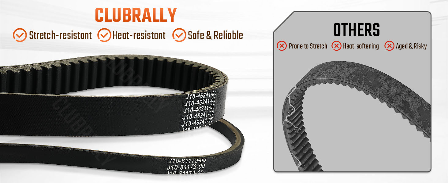 Yamaha golf cart drive belt,starter belt for Yamaha golf cart