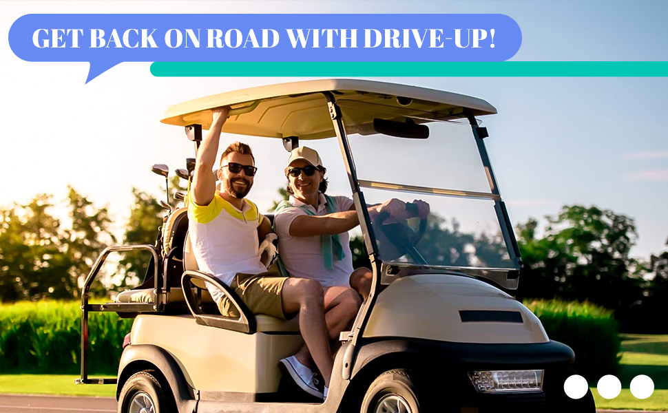 Drive-up club car accelerator pedal