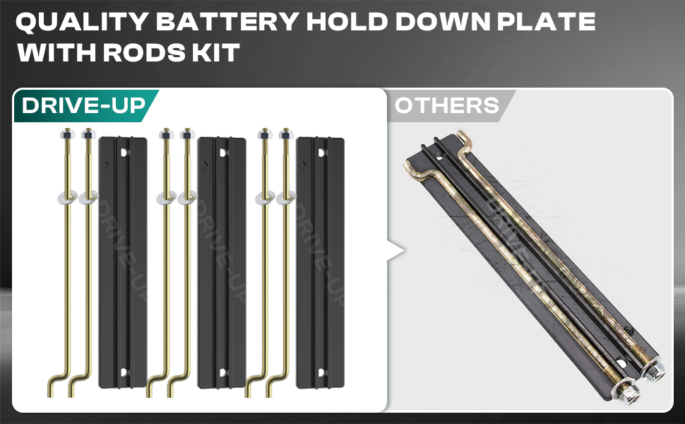 golf cart battery hold down,club car battery hold down rods