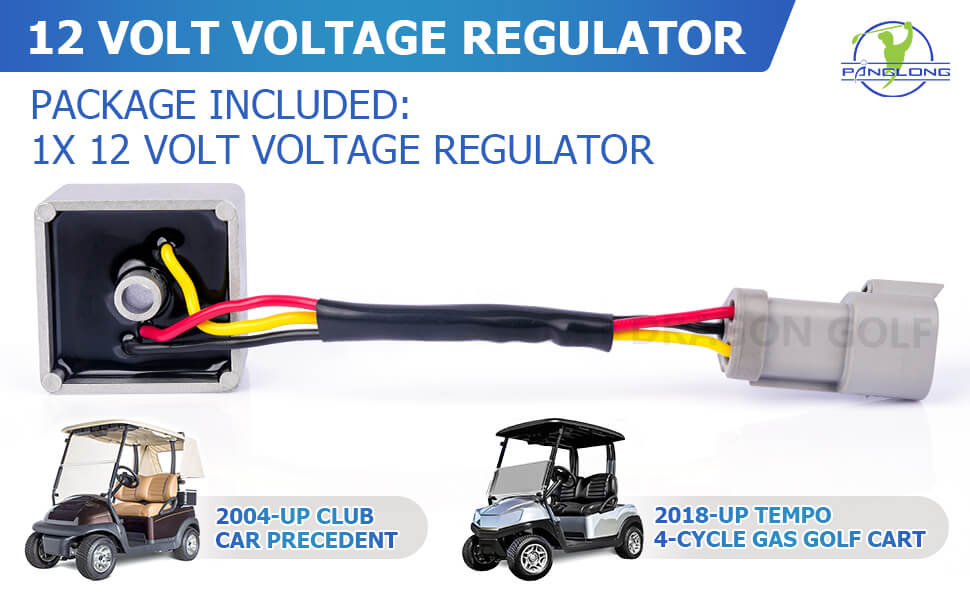 12 volt Golf Cart Voltage Regulator fit for club car precedent and tempo