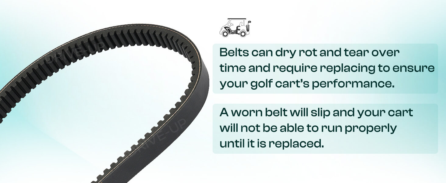 drive belt for ezgo golf cart