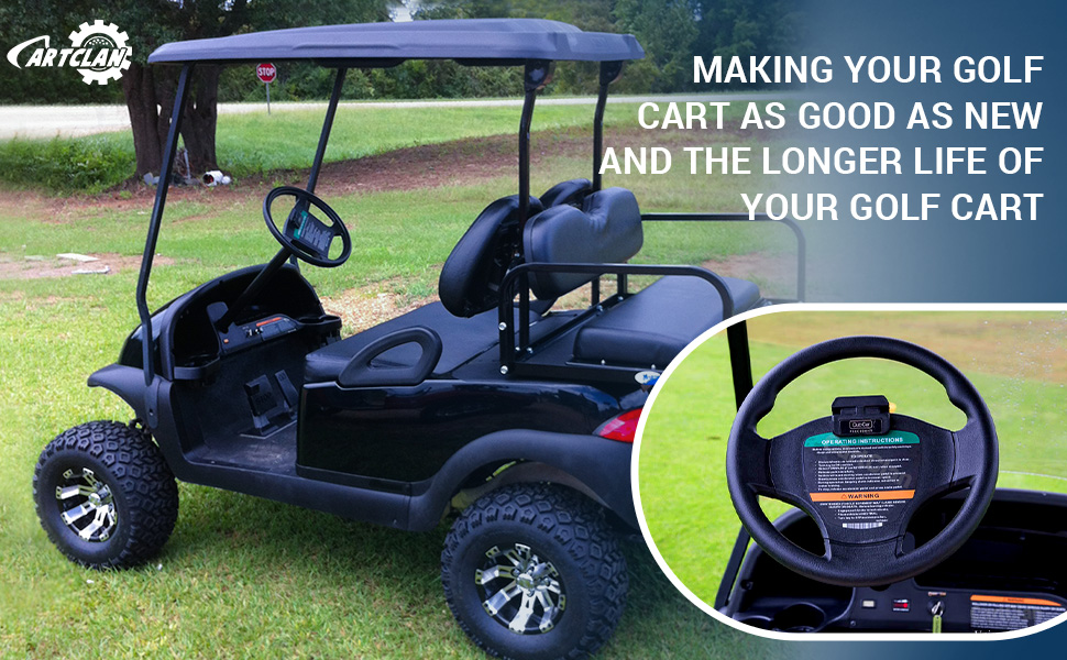 Golf Cart Sticker makes your golf cart as soon as new