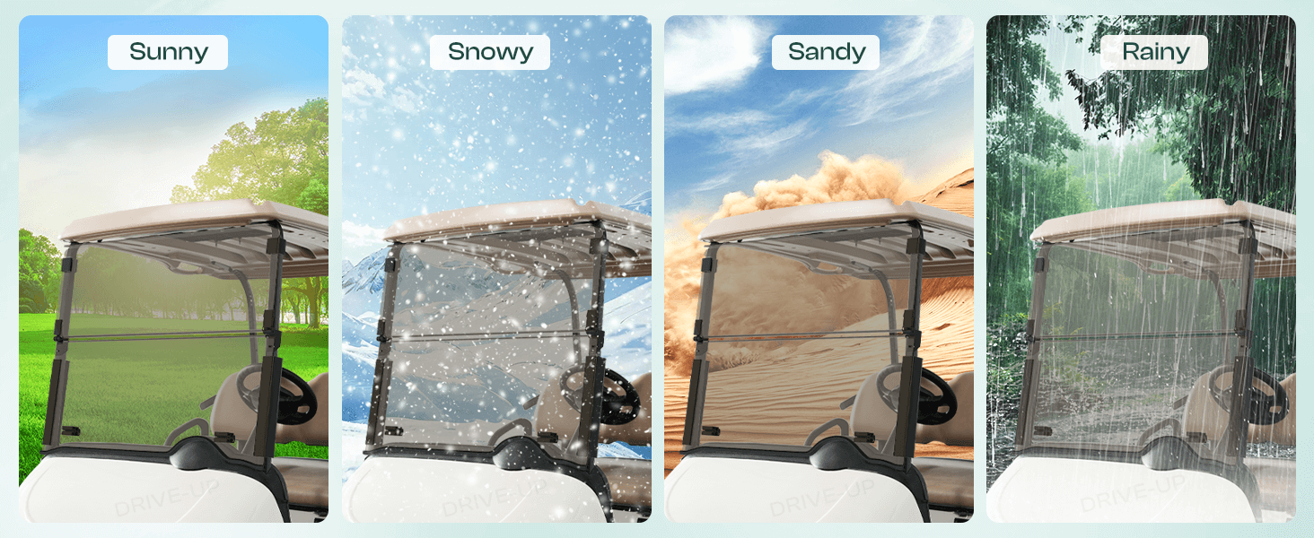 ezgo rxv windhield
