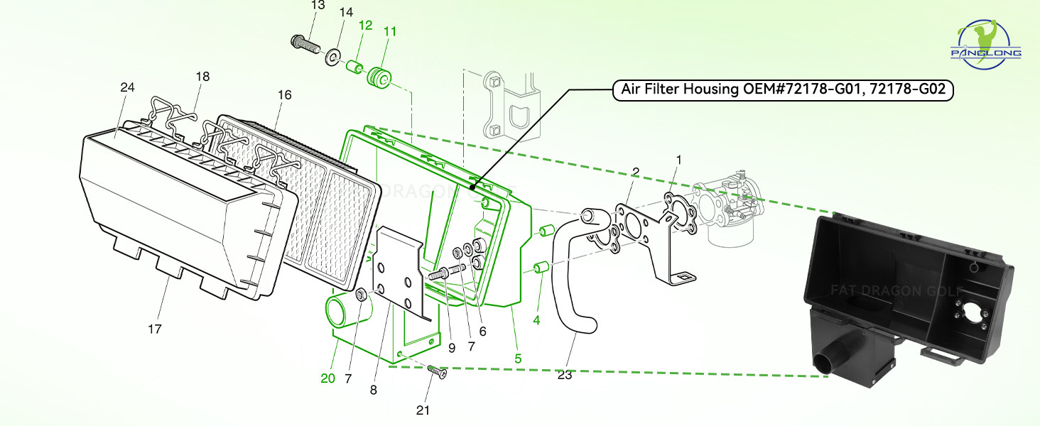 Air Filter for EZGO
