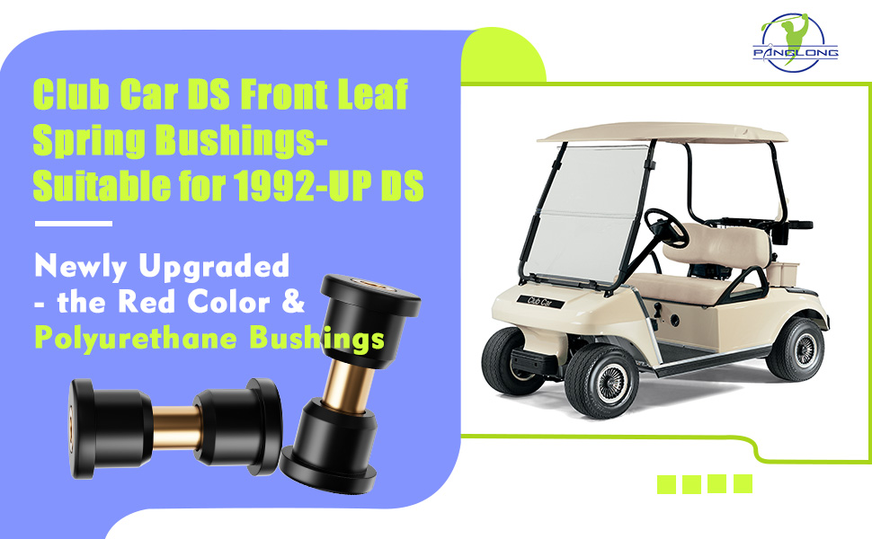 golf cart leaf spring bushings, club car ds bushing kit