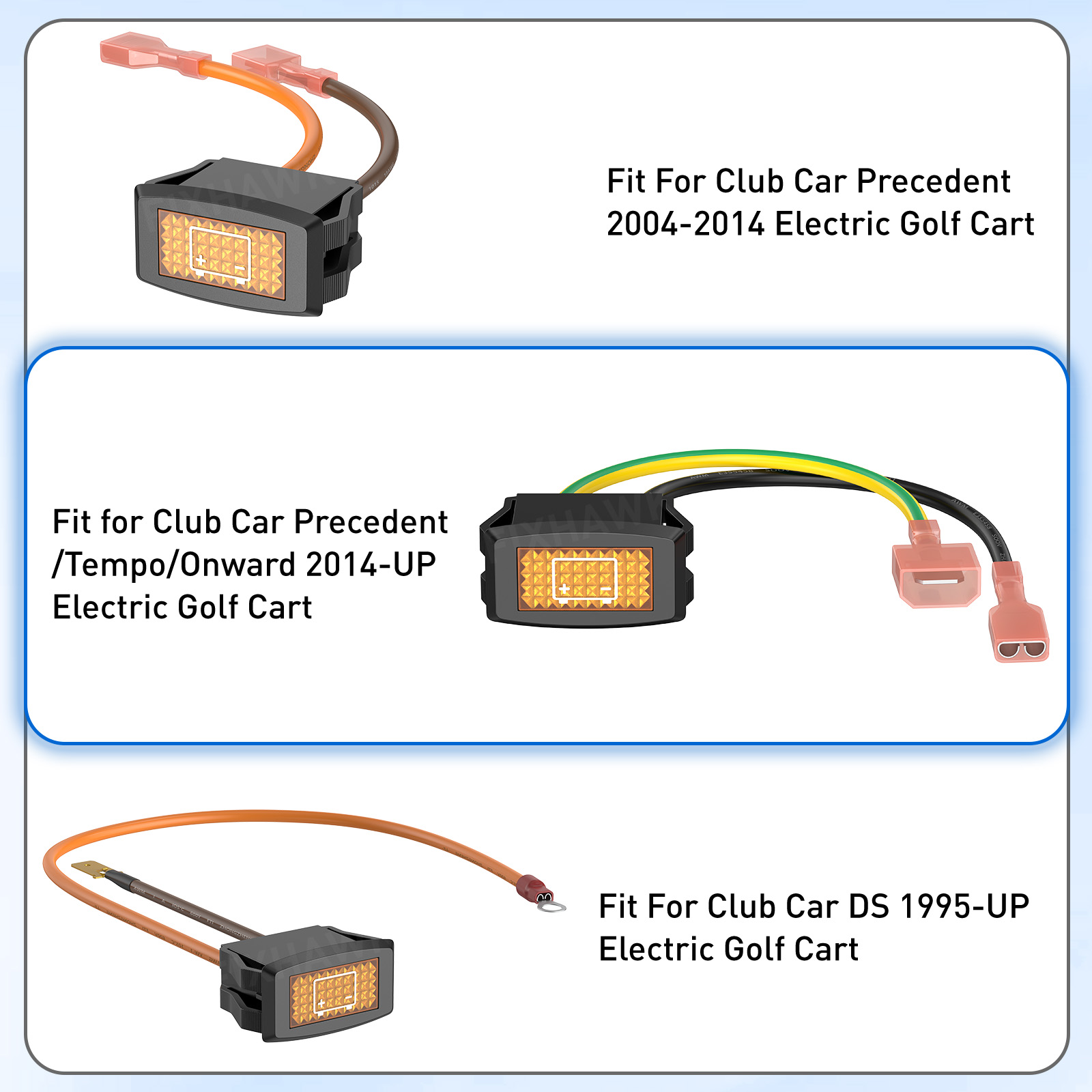 48 Volt Golf Cart Battery Light
