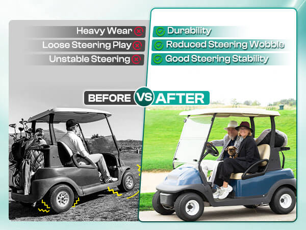 golf cart steering lower yoke, golf cart steering lower yoke