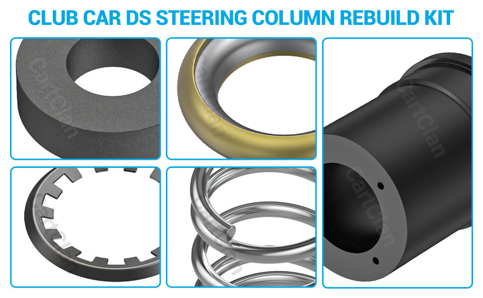 golf cart steering column,club car ds steering column rebuild kit