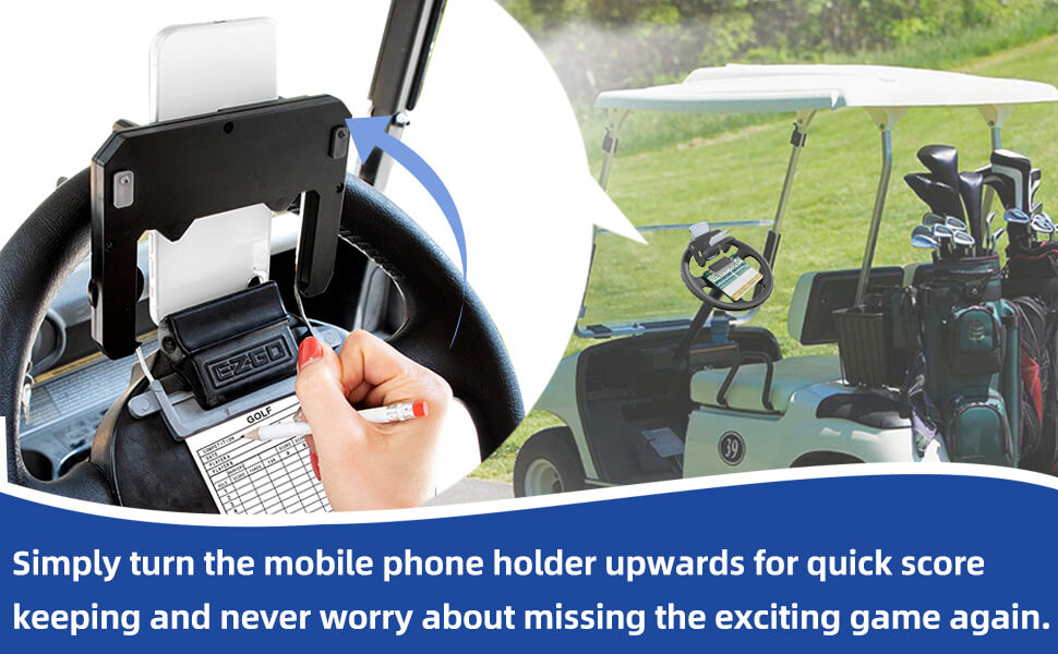 golf cart phone holder,phone holder for golf cart steering wheel
