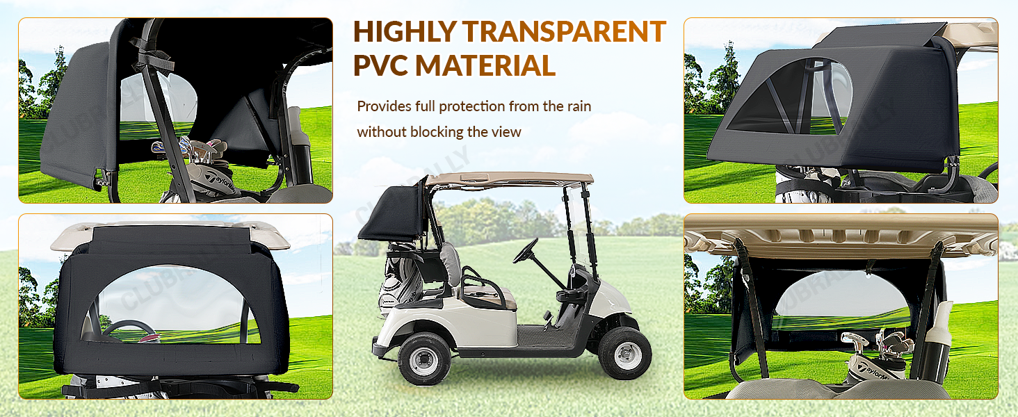 golf cart rain cover