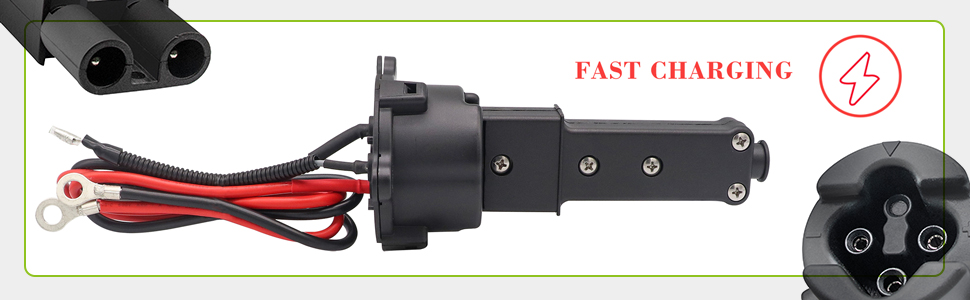 Drive-up 48 Volt Golf Cart Battery Charger is fast charging