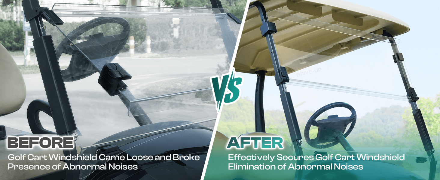 Universal Golf Cart Windshield Clips