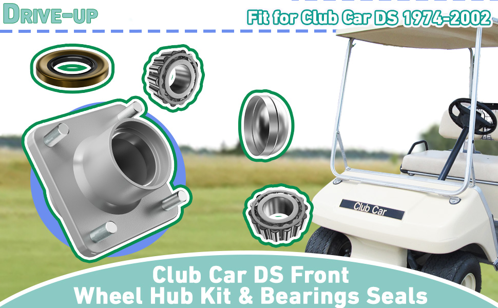 club car ds wheel hub,club car ds front wheel hub