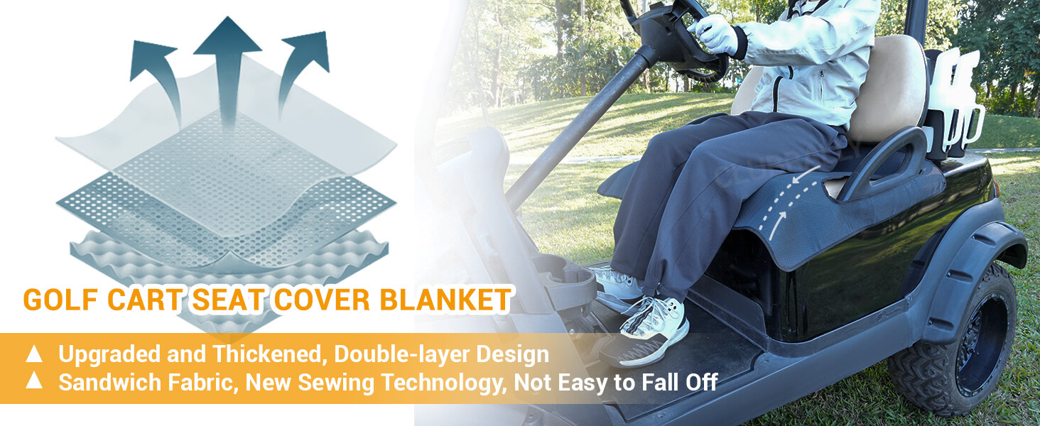 golf cart seat blanket,seat cover for golf cart