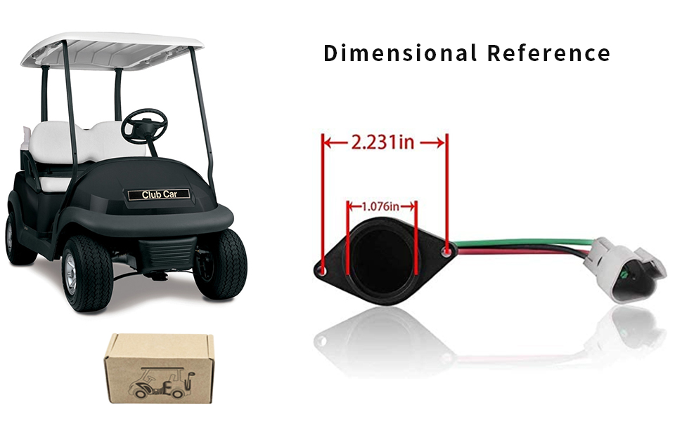 Drive-up Golf Cart Club Car Speed Sensor