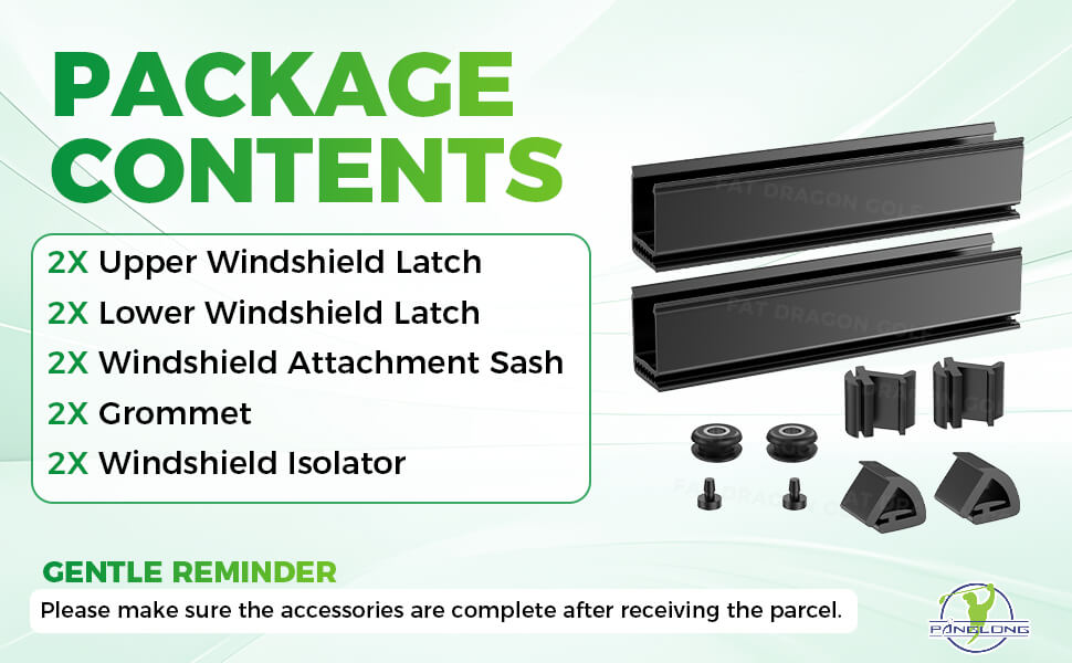 EZGO RXV windshield,EZGO windshield clips