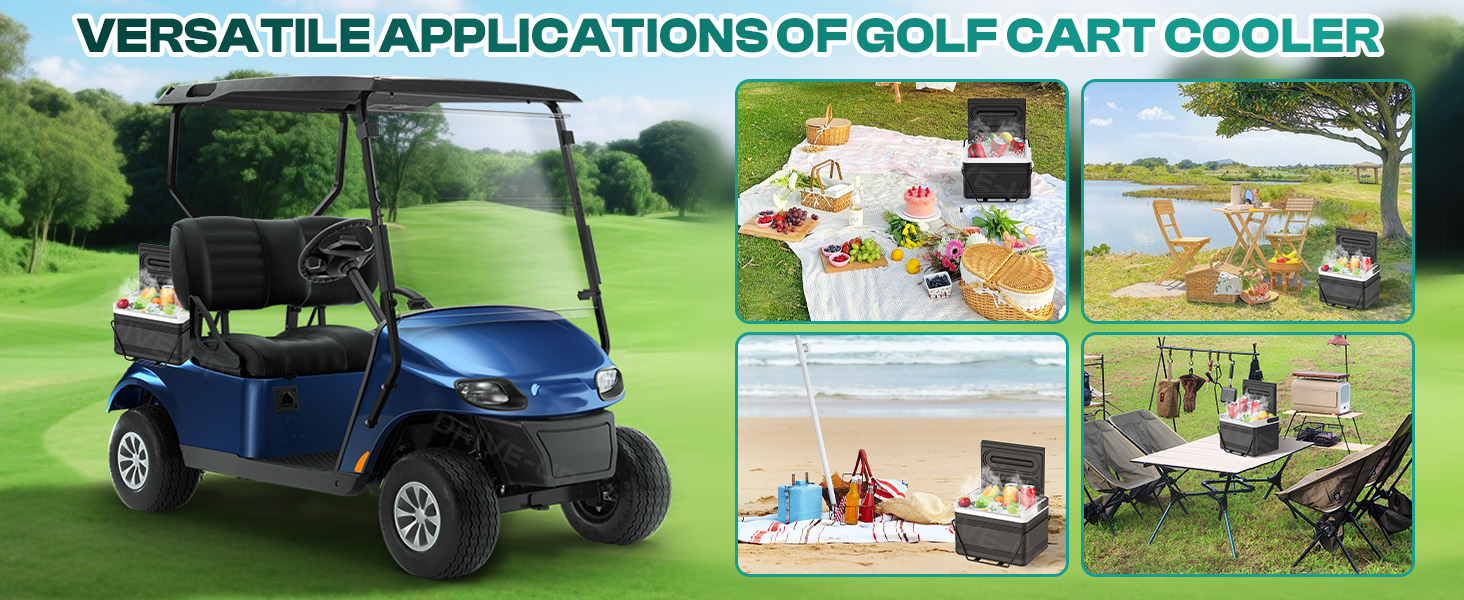 Golf Cart Cooler Fits EZGO