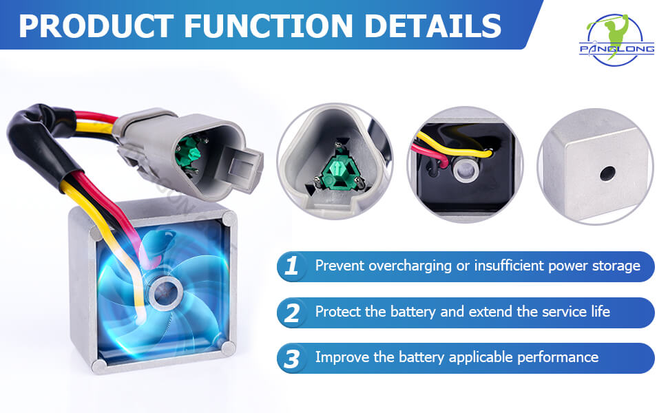 Golf Cart Voltage Regulator function details