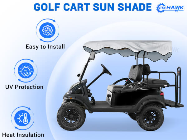 golf cart roof cover