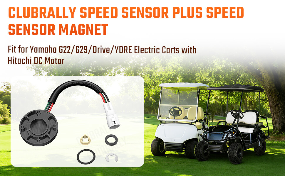 Yamaha electric golf cart speed sensor kit