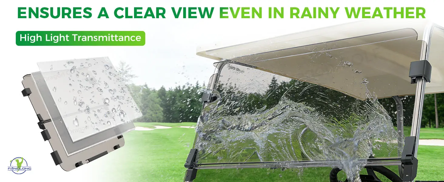 club car ds windshield for golf cart