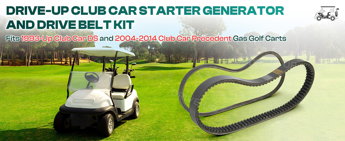 Club Car DS drive belt,club car starter belt replacement