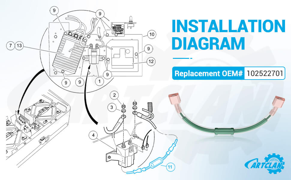 Club Car resistor,Club Car solenoid resistor