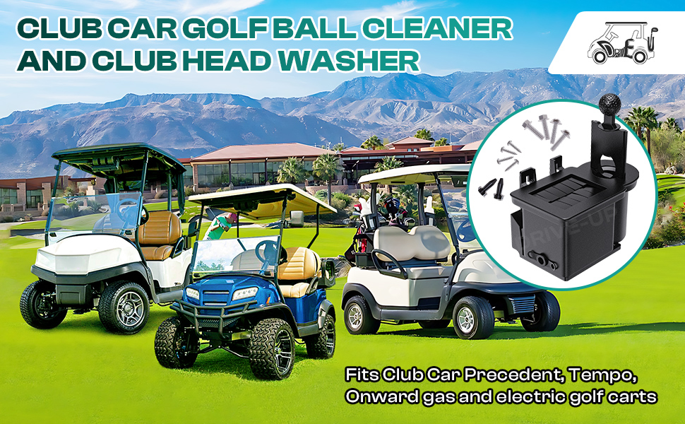 Golf Cart Ball Washer