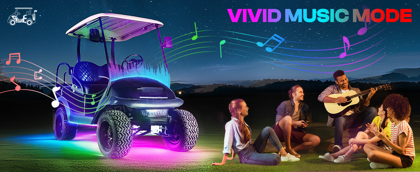 golf cart led lights