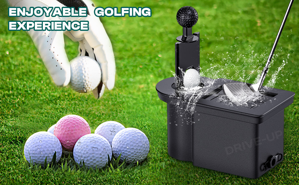 Golf Ball Washer and Club Cleaner