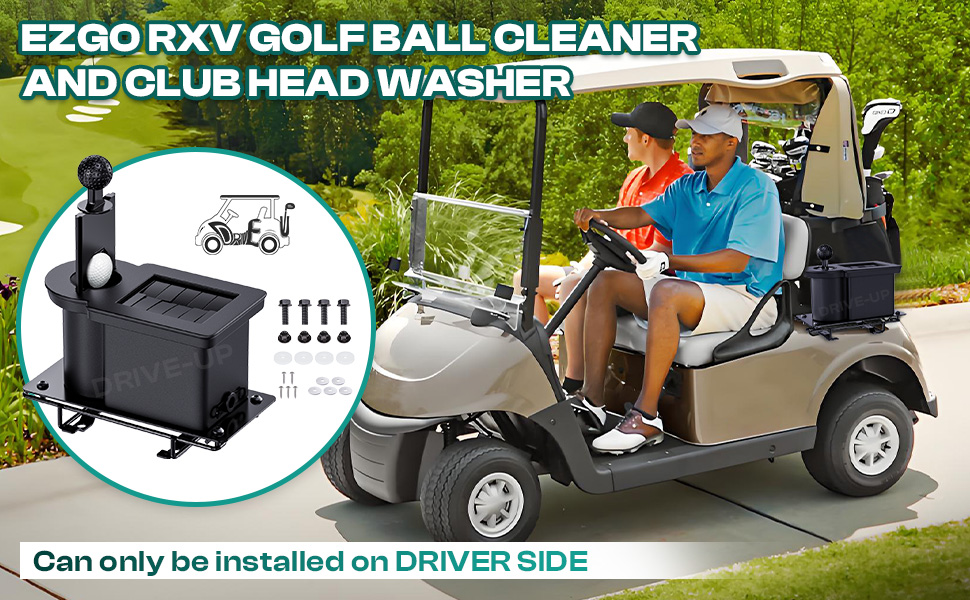 Golf Club Cleaner and Ball Washer Kit