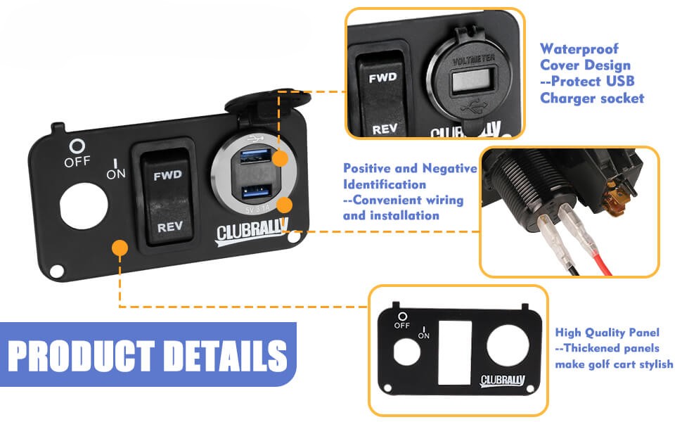 EZGO Golf Cart Key Switch details