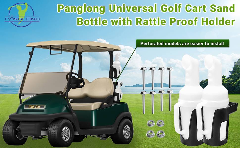 golf cart sand bottle,golf sand bottle,sand bottle for golf cart