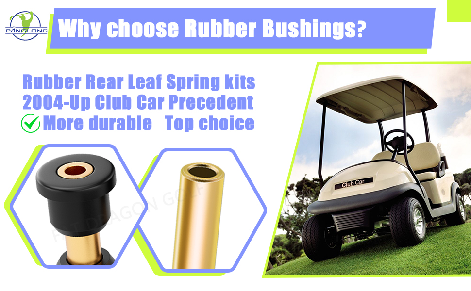 Durable Club Car Precedent Rear Leaf Springs kit
