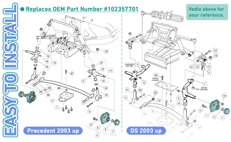 golf cart wheel hubs,club car front wheel hubs