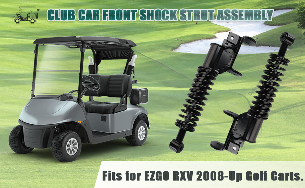 Golf Cart Front Shock Strut Assembly