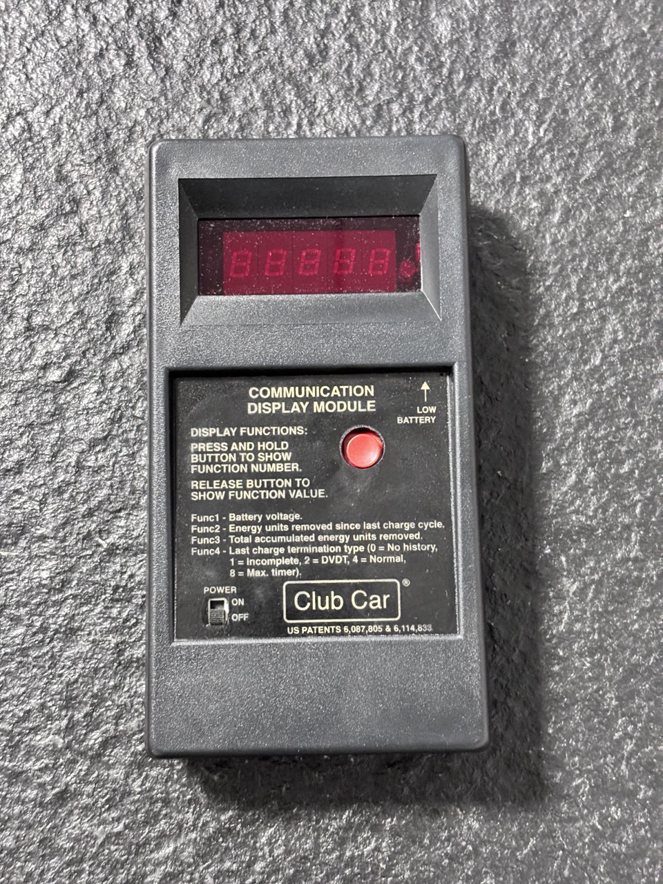 golf cart battery maintenance (200+) , golf cart battery light, golf cart battery light with cdm reading capability