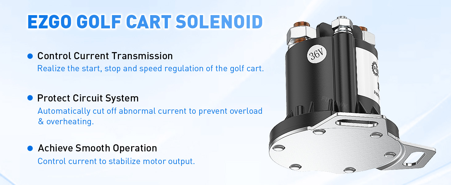 ezgo golf cart solenoid