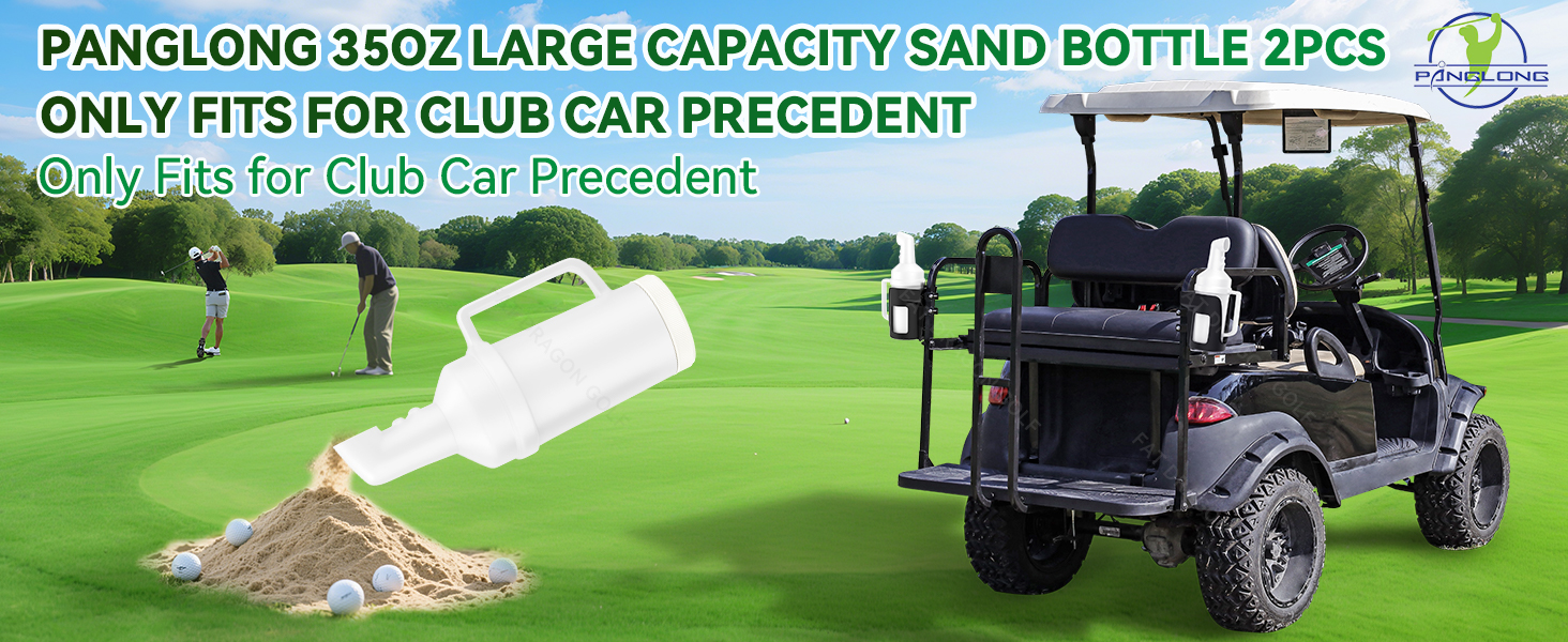 Club Car Precedent sand bottle,divot filler sand bottle